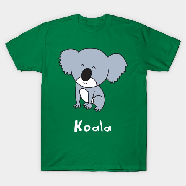 Koala T-Shirt by ptdoodles